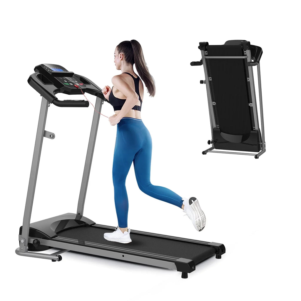 Inolait Folding Treadmill 1.5HP Electric Running Machine, Black