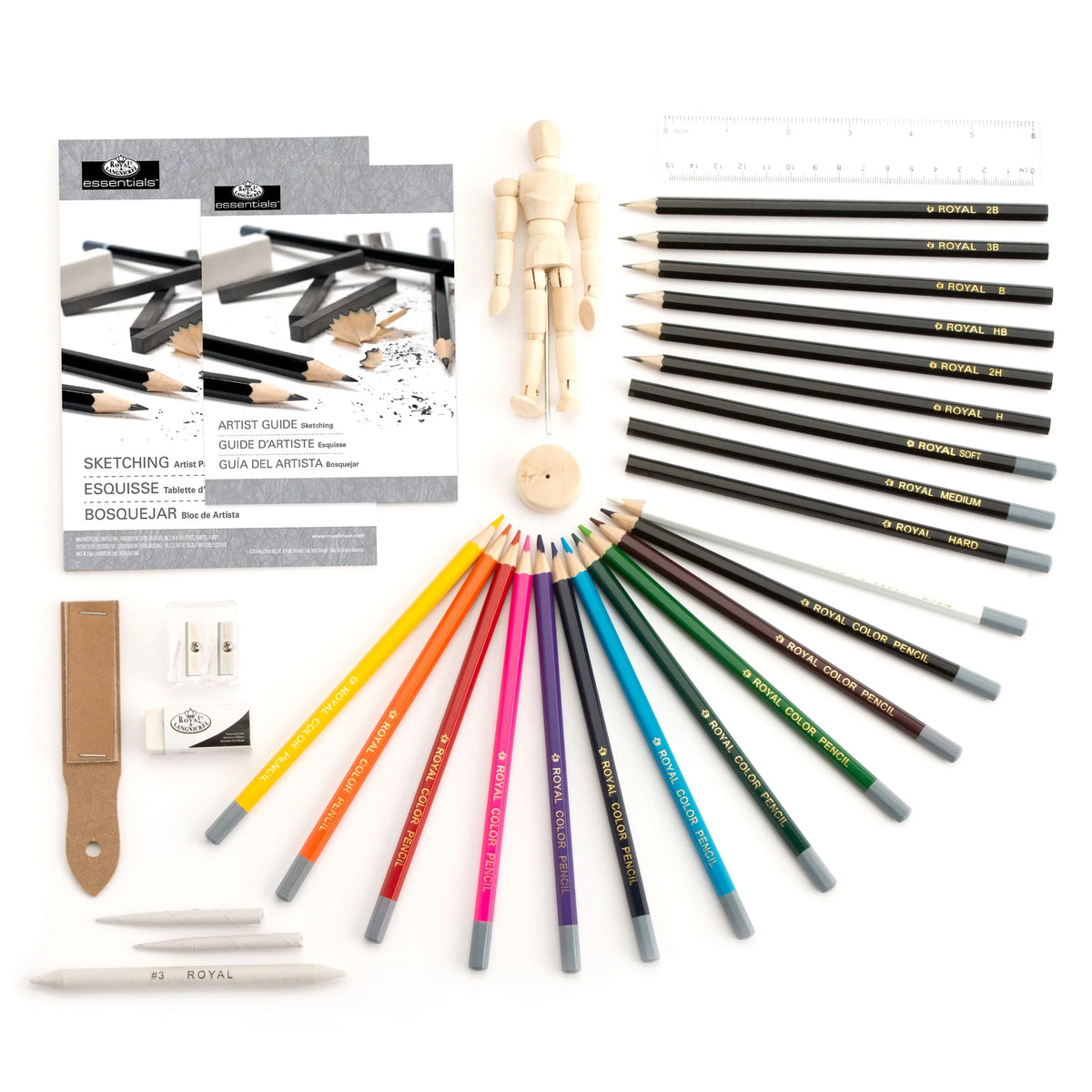 Royal & Langnickel Essentials Sketch & Draw Beginners Art Set