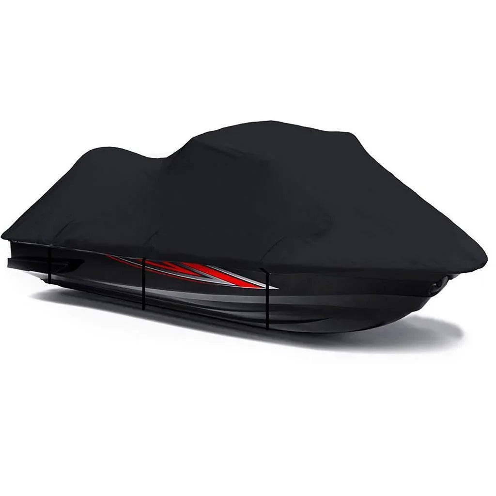 BLACK 600 DENIER JetSki protector appropriate for Kawasaki Ultra 300LX 2011 2012 2013 2014 2015 Jet Ski PWC Watercraft protector