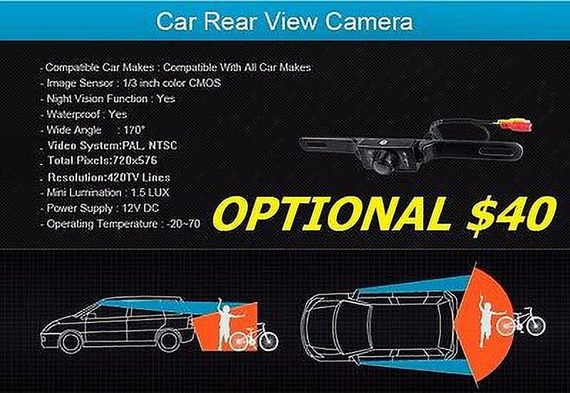 MERCURY Bluetooth CD DVD USB AUX VIDEO CAR Radio Stereo OPTIONAL SIRIUSXM