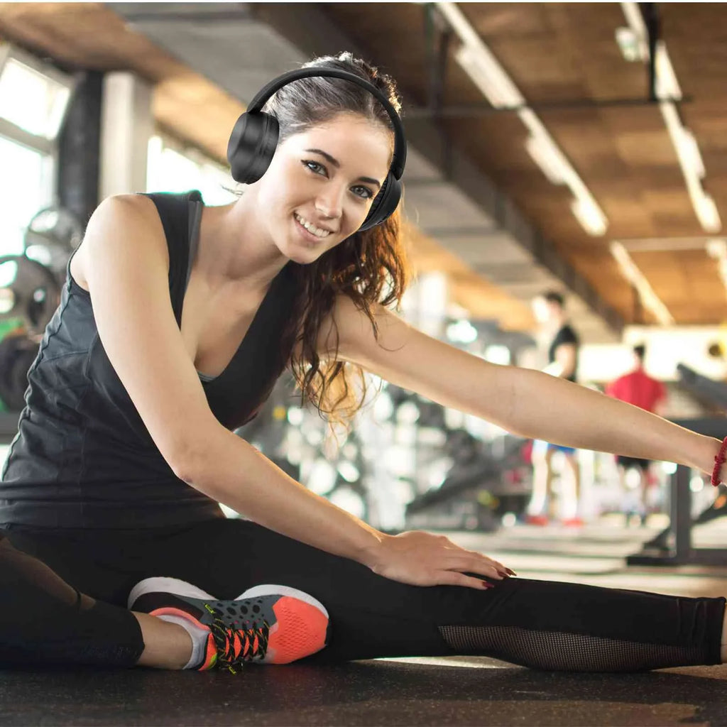 UrbanX Perfect Comfort 955 II Overhead Wireless Bluetooth Headphones For  Gear S3 classic LTE Noise-Cancelling, with – Black