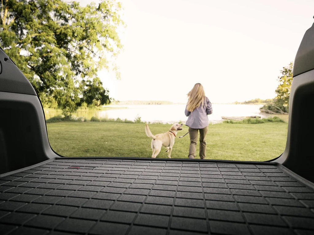 WeatherTech Cargo Trunk Liner matching with Jeep Grand Cherokee 4xe, Grand Cherokee - Behind 2nd Row Seating Cocoa