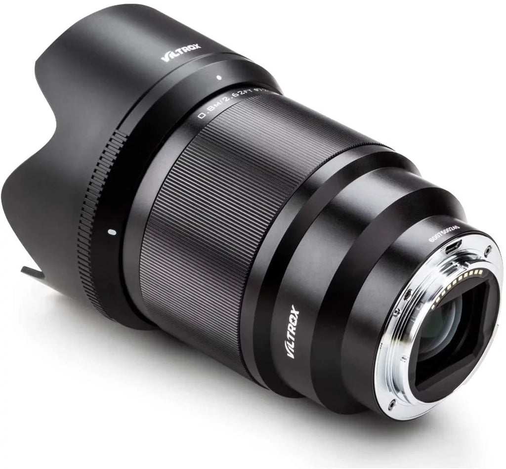 Viltrox 85mm F1.8 STM Full-Frame  E-Mount Camera Lens Support AF Auto Focus for  A7III A7RIII A7SII A7II a6500 a6400 a6300- Black