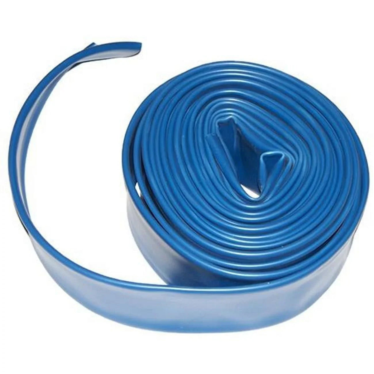 Prefer Flat Backwash Hose. x 50 ft. Dia. Plastiflex  2 in