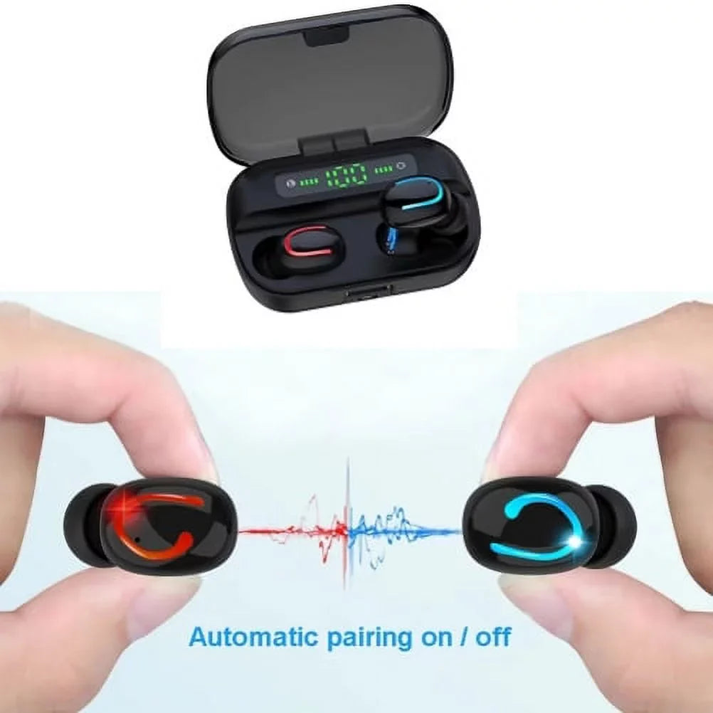 Earbuds Wireless TWS Headphones Earphones True Wireless Stereo Headset J9X for  Galaxy TabPRO 8.4 Tab 3 8.0 7.0 4 10.1 SM-T530 2 10.1, S5 Active, S10 5G On5 Note 9 8 5 NotePRO 12.2 4 3