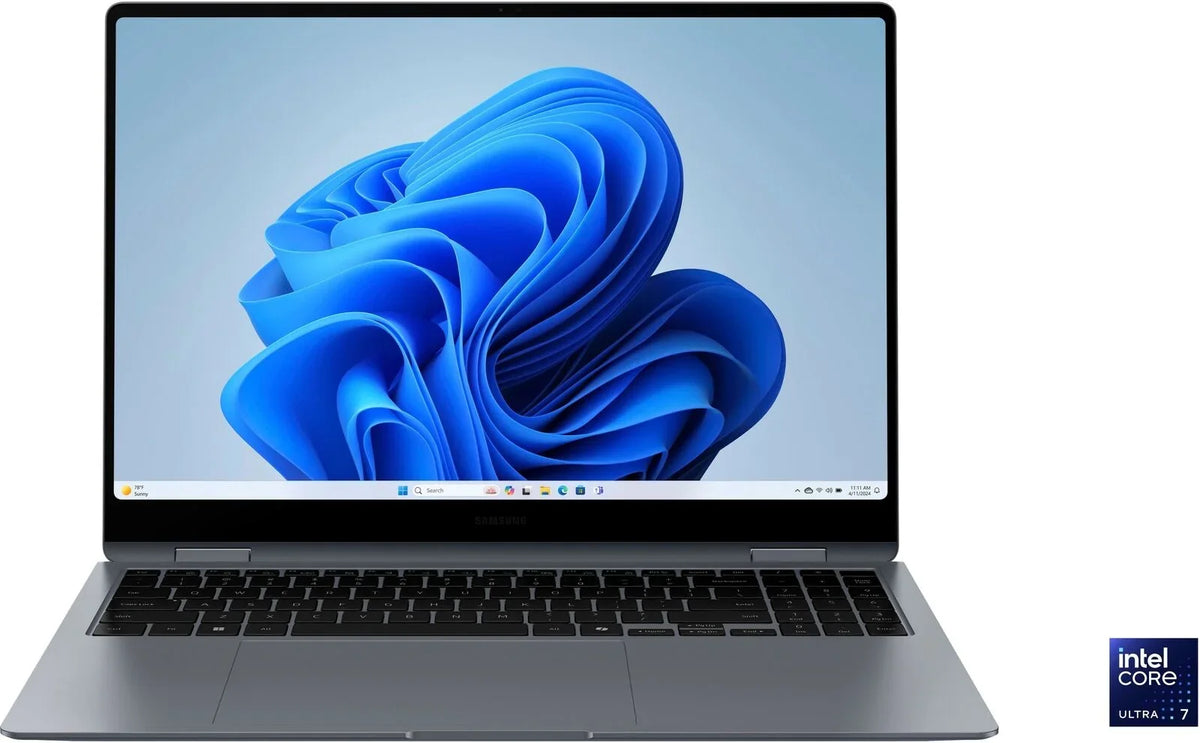 '- Galaxy Book4 Pro 360 2-in1 16" AMOLED Touch Screen Laptop -  Core Ultra 7 - 16GB Memory - 1TB SSD - Moonstone Gray