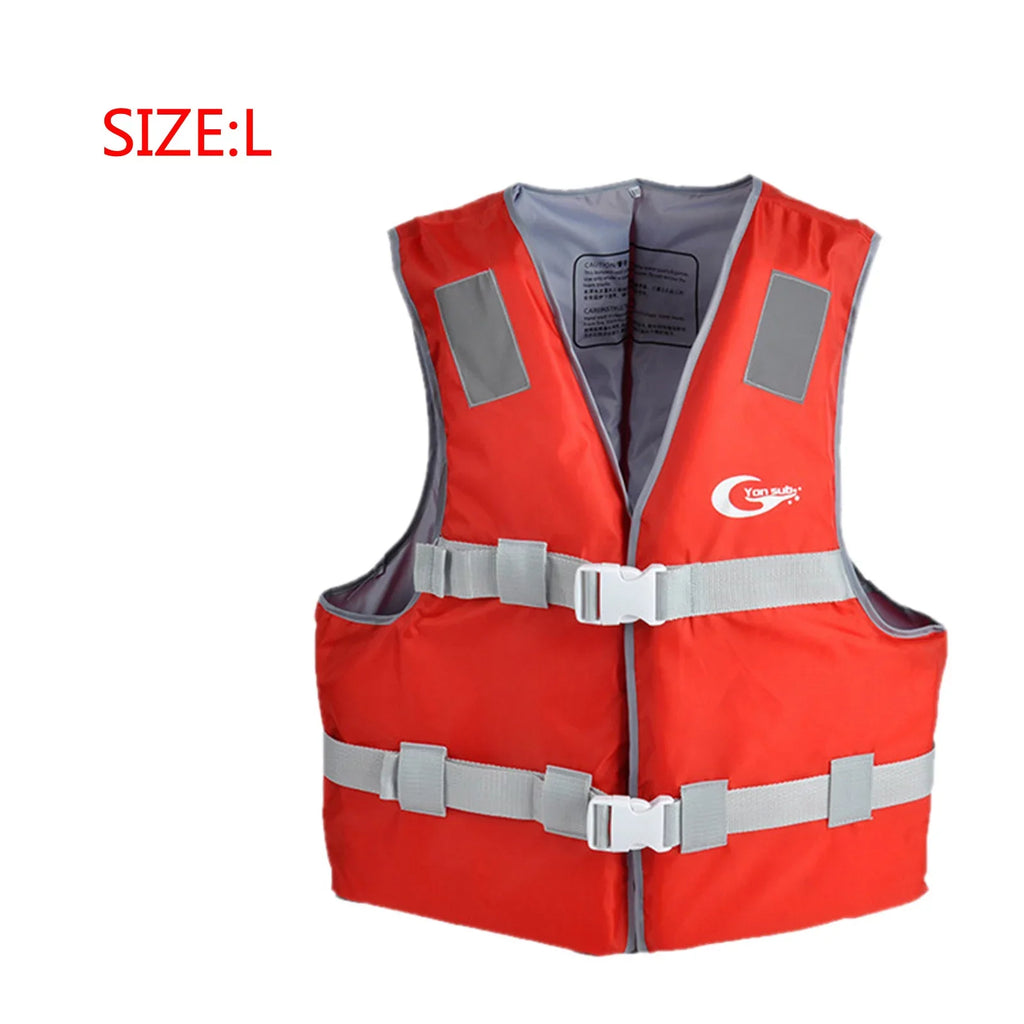 YHAIOGS Life Jackets liquid Sport Boating Jacket for Adults Outdoor Swim Vest Adults