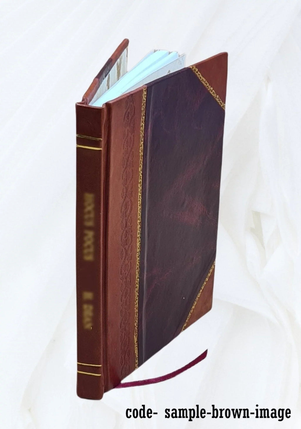 1854 [Leather Bound]. Meyer. De principiis Aristotelis in distributione animalium adhibitis / J.B