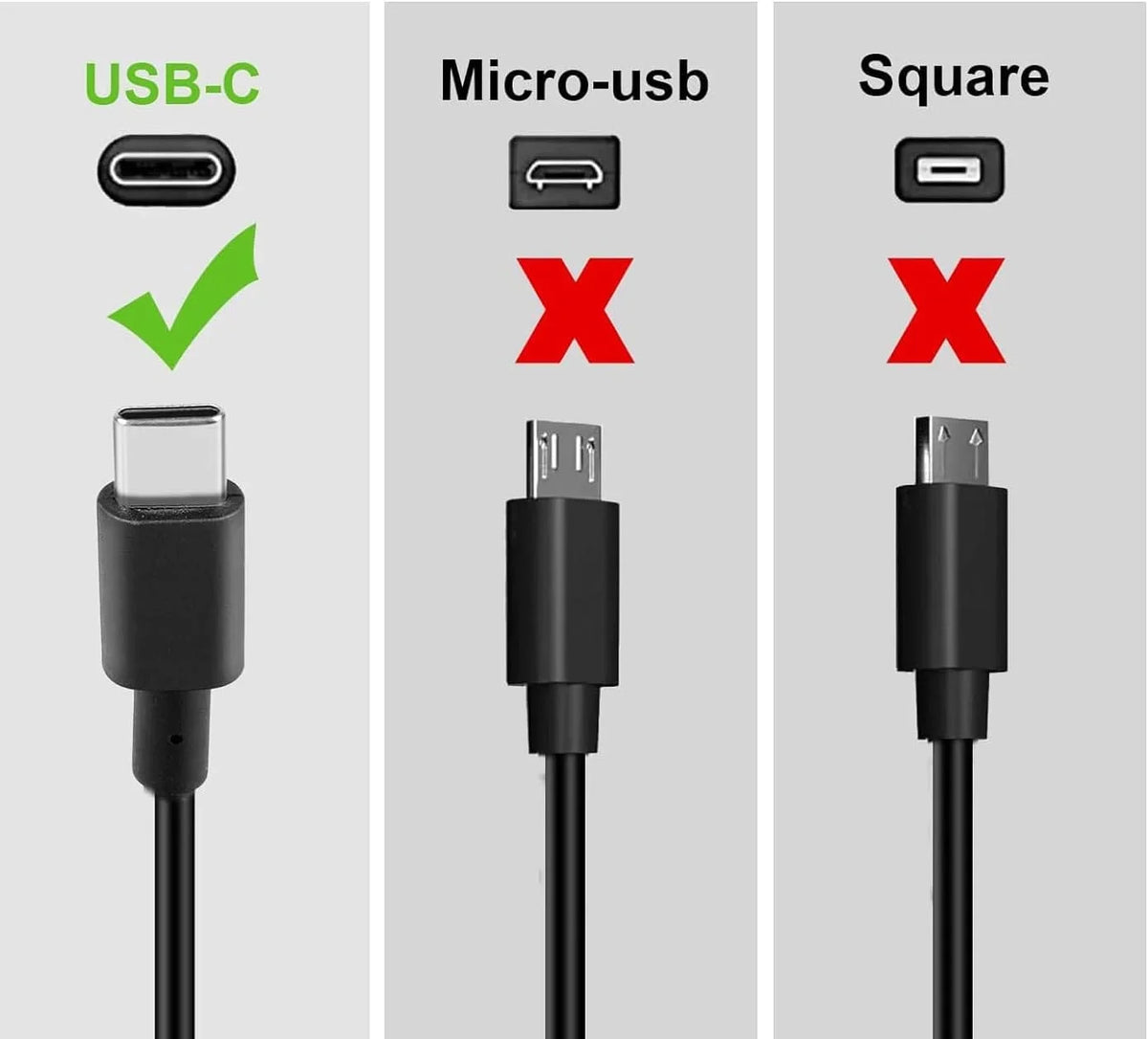 Guy-Tech 65w USB-C Ac Adapter matching for  ThinkPad 11e Yoga Gen 6 20SF0005US power supply charger