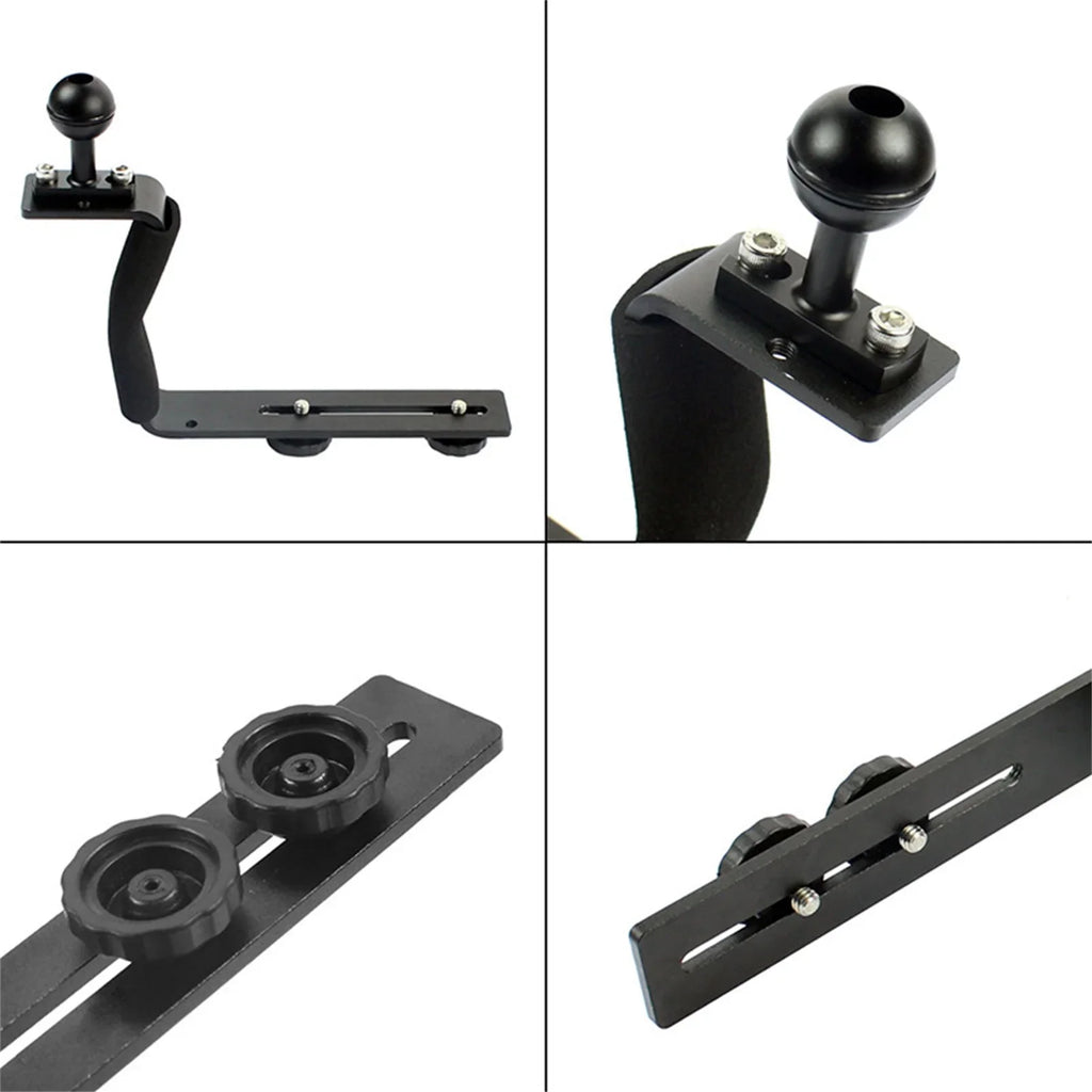 Diving SLR Mount Base Camera Mounting Bracket Accessories Extendable Bottom Tray