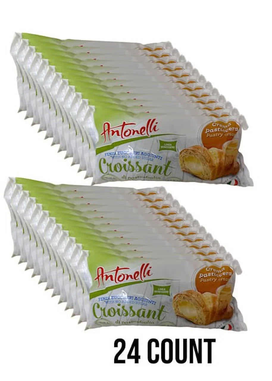 No Added Sugar Apricot Croissant - DORA3 Croissant No Added Sugar Apricot 300g/each- 4 Pack of 6 in each