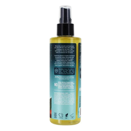 '- Gluten-Free, Vegan, Cruelty Free - 24Hour Moisture, Soothes Skin, Perfect For Sensitive Skin, Illuminating Body Spray. Oz. Desert Essence, Jojoba & Sweet Almond Body Oil Spray, 8.28 Fl