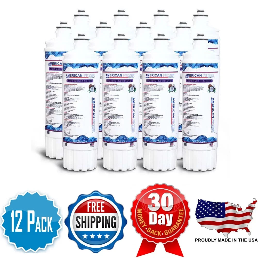 AFC Brand , aqua Filters , Model # AFC-EPH-104-9000S , appropriate with Follett® E50CT400A - 12 Filters - Made in U.S.A.