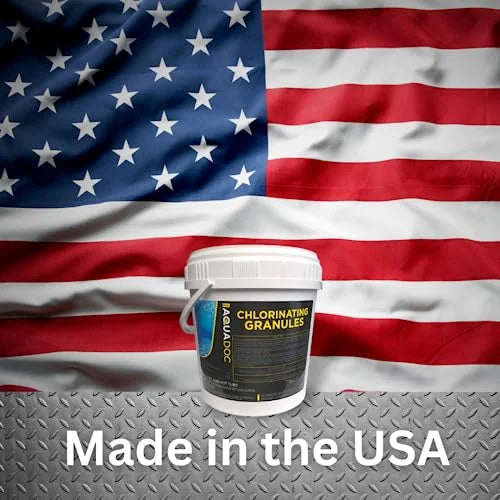 Pool Shock - Super Fast Acting Pool Chlorine Shock Treatment for Shocking Inground Pools and Above Ground Pools - This Shock Pool Treatment is a outstanding Swimming Pool Shock for Saltwater Pools - AquaDoc