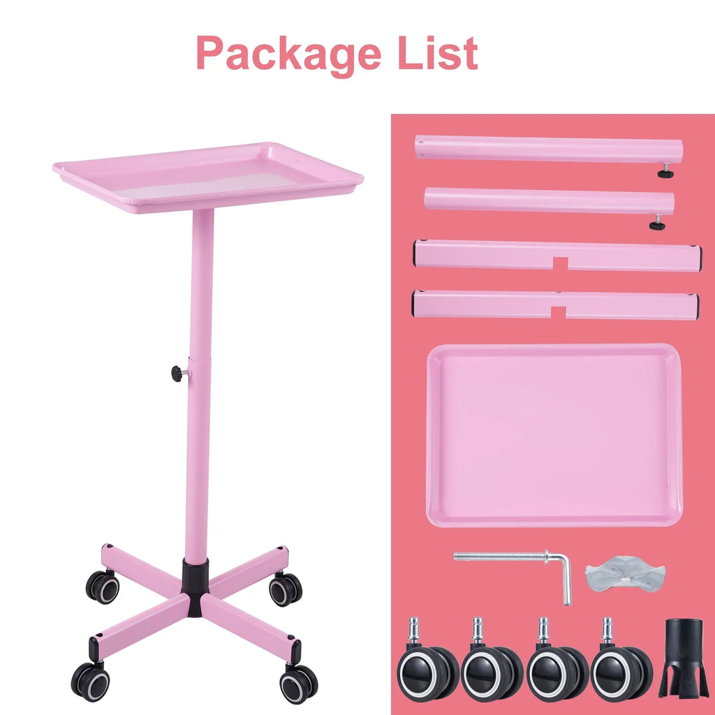 Bestauty Storage Shelf,Hair Salons And Salon Clinic Beauty Salon Adjustable Salon Cart Wheels Salon Hair ColorHair Stylist WheelsBy - Spas - Convenient Hair Movable Salon On Wheels