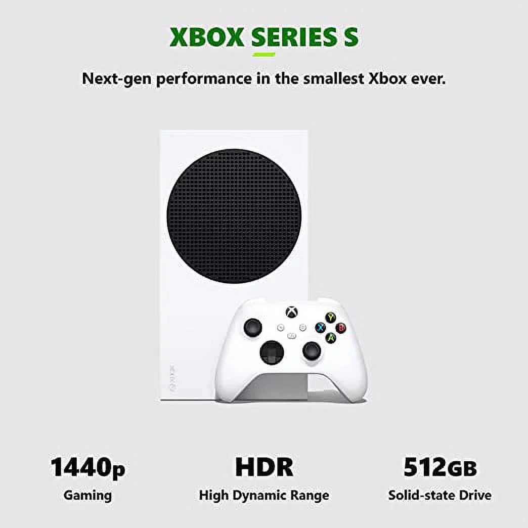 Certified Refurbished  XBOX SERIES S 512GB HOLIDAY CONSOLE RRS-00049 - WHITE