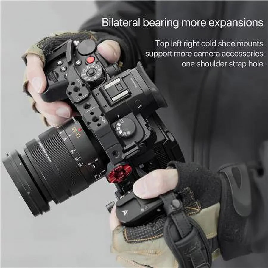 Full Camera Cage for  Lumix GH6, Black