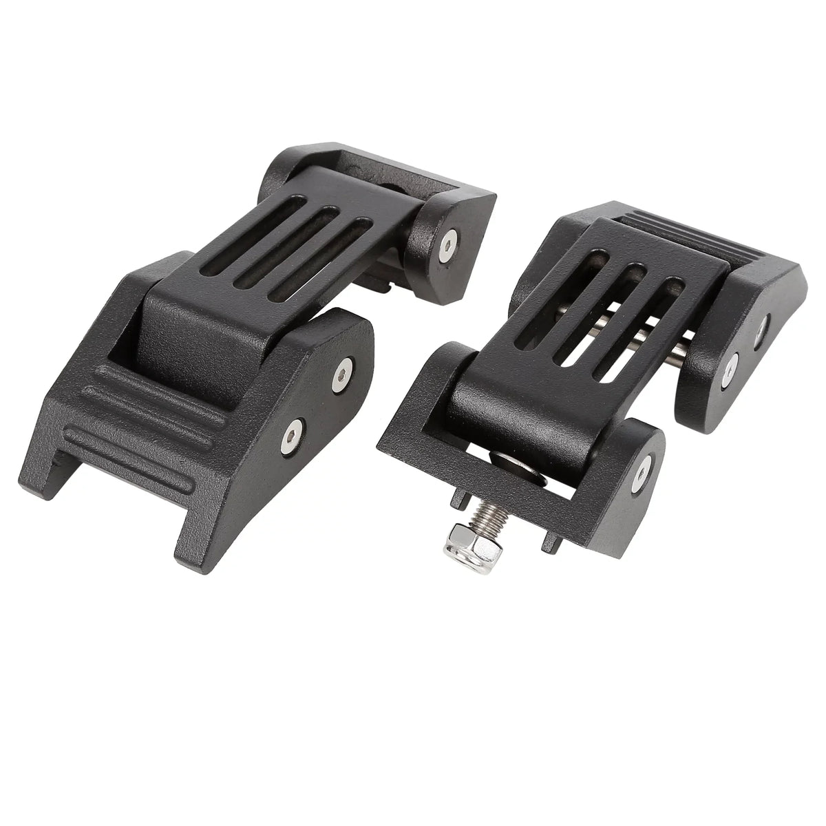 Unique Bargains 2pcs Auto Hood Latches Catch Lock for Jeep Wrangler JK JKU 2007-2017