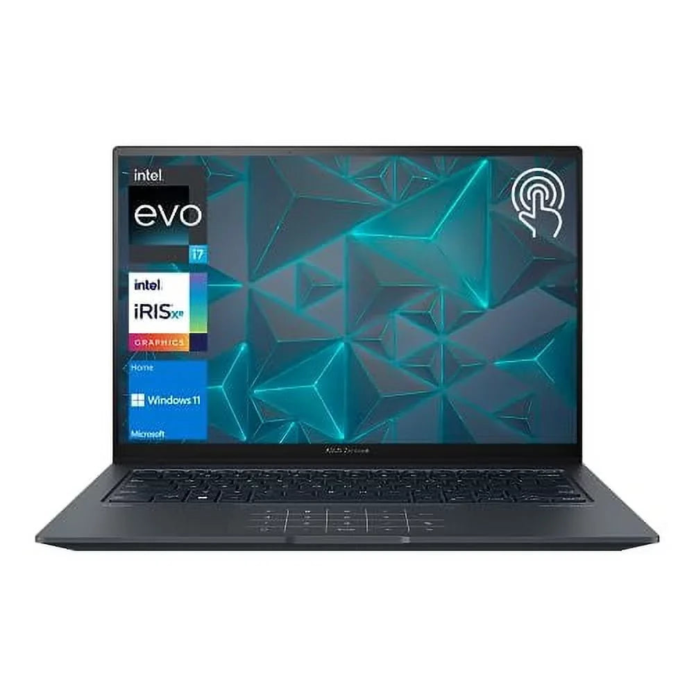 Zenbook 14X OLED Laptop, 14.5" WQXGA Touchscreen, 13th Gen  Core i7-13700H, 16GB RAM, 2TB PCIe SSD, Webcam, Thunderbolts, HDMI, Wi-Fi 6, Windows 11 Home, Gray