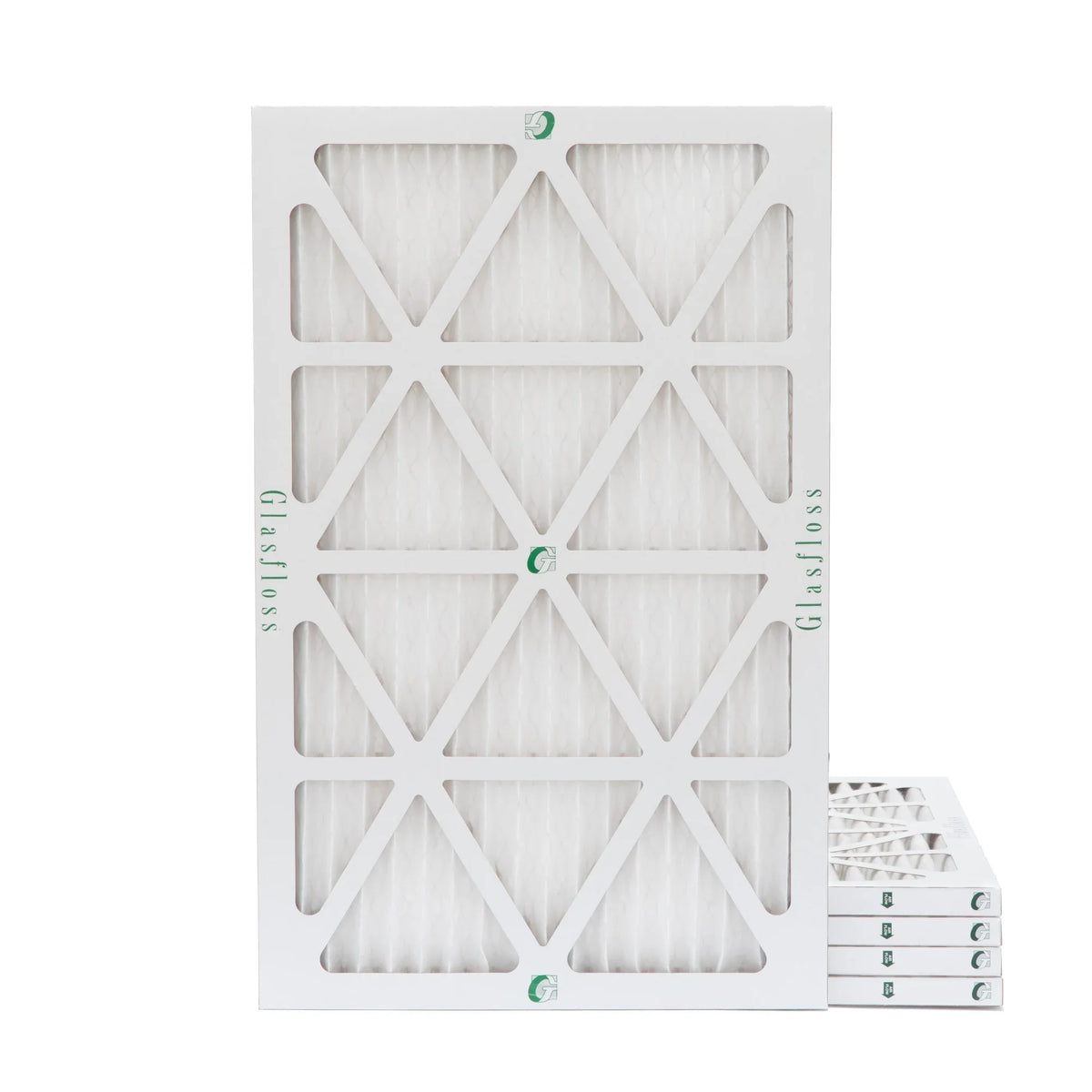 ( Quantity 5 ) Exact Size: 13-1/2 x 24-1/2 x 7/8. 14x25x1 MERV 10 Pleated HVAC Air Filters by Glasfloss