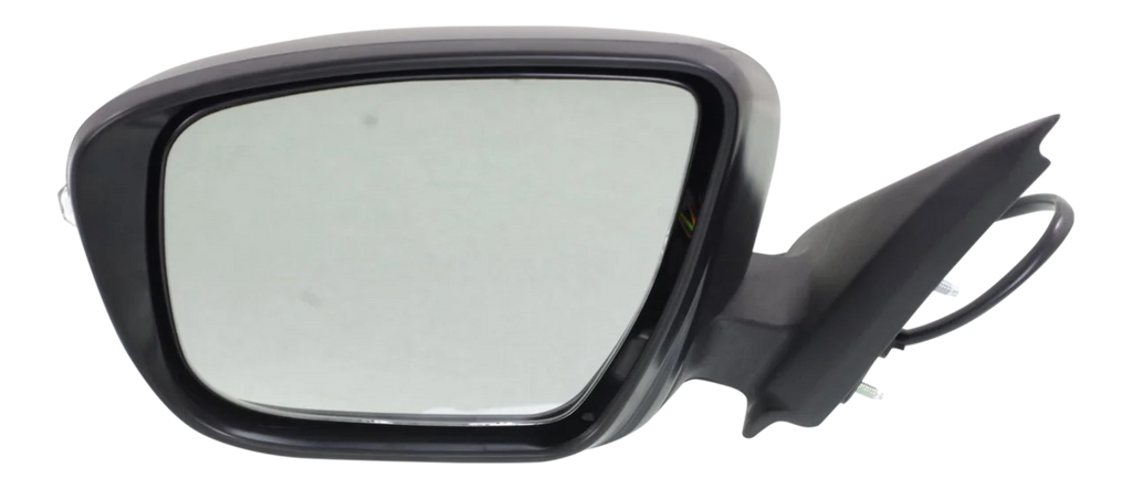 JUKE 15-17 MIRROR LH, Power, Manual Folding, Non-Heated, Paintable, w/ Auto Dimming and Signal Light, w/o Side View Camera