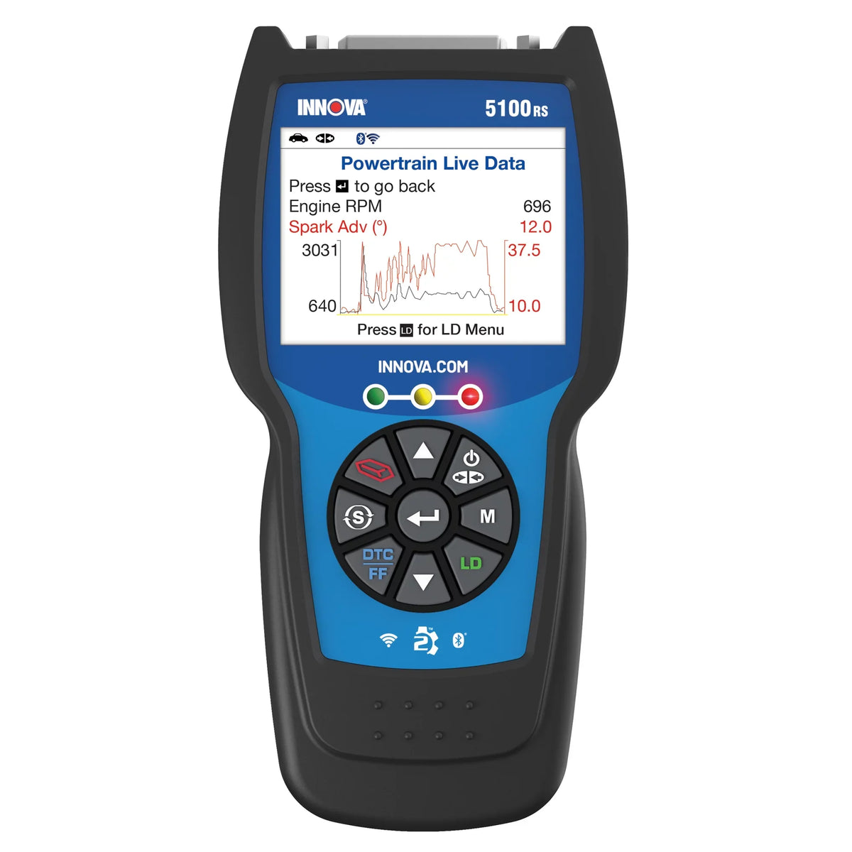 INNOVA 5100RS FixAssist OBD2 Code Reader Vehicle Diagnostic Scanner